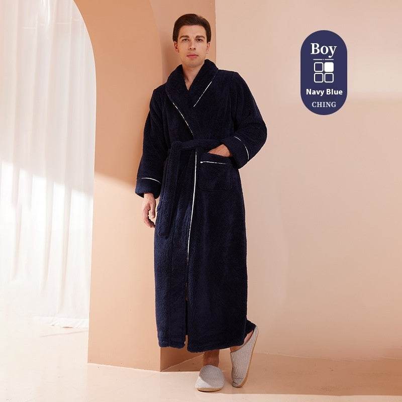 Velvet Nightgown – Super Thick Flannel Sleepwear for Couples