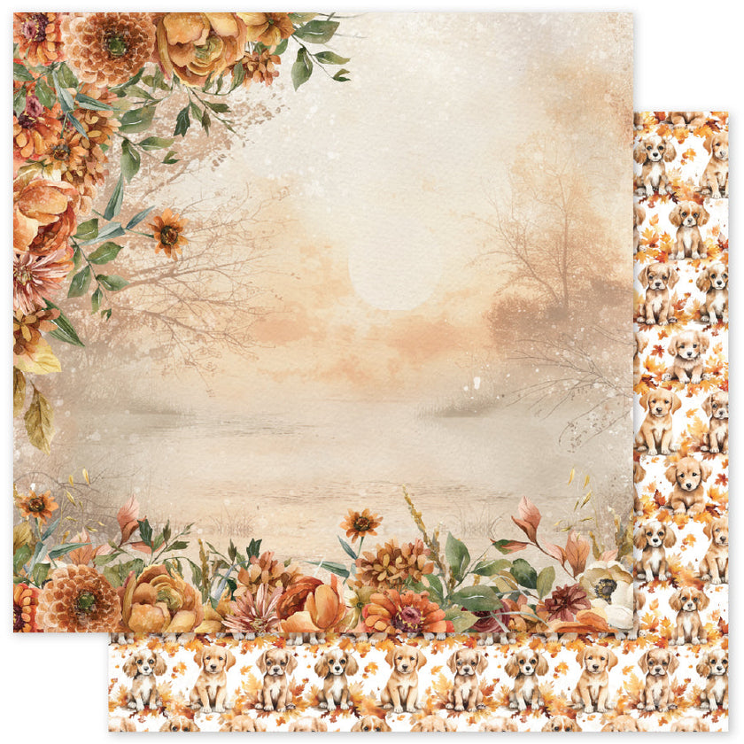 Autumn Florals Basics 12x12 Paper Collection 35451