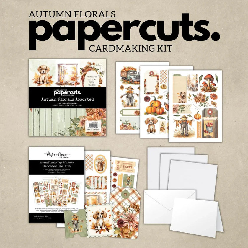 Autumn Florals Papercuts Kit 35200