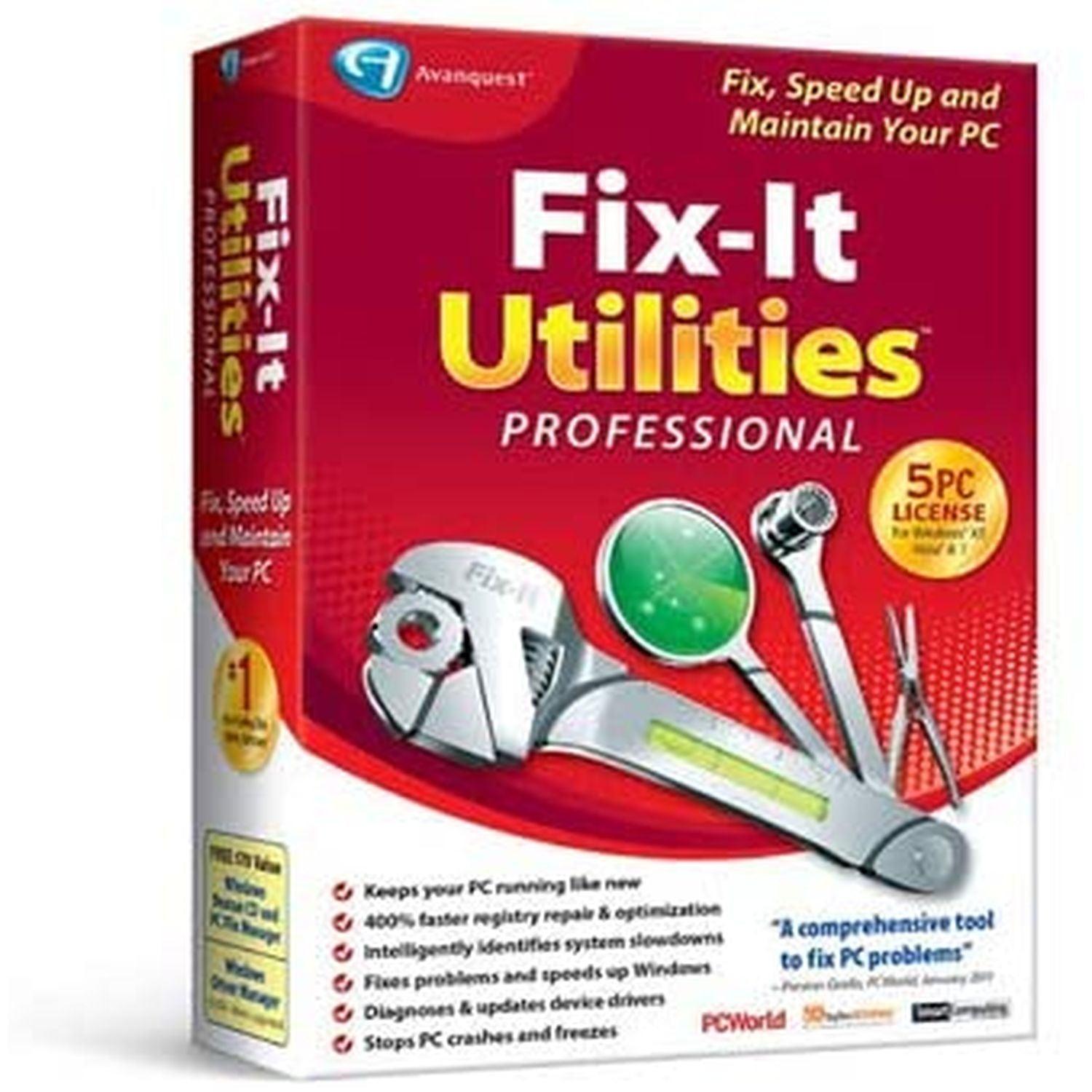Avanquest - Fix - It Utilities 12 Professional 5-User