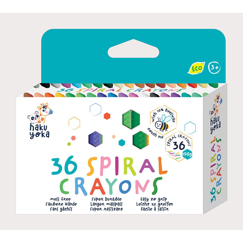 Avenir - Haku Yoka 36 Spiral Crayons