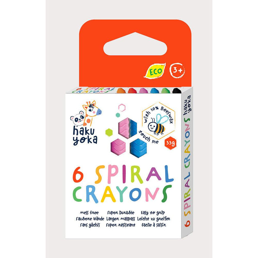 Avenir - Haku Yoka 6 crayons à spirale