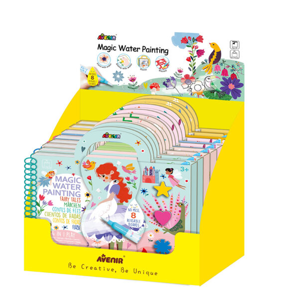 Avenir - Magic Water Painting (8Pcs/Display-4 Asst)