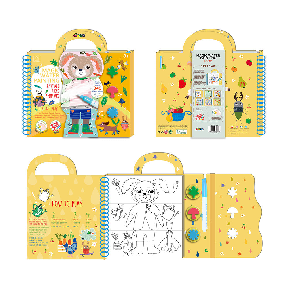 Avenir - Magic Water Painting (8Pcs/Display-4 Asst)