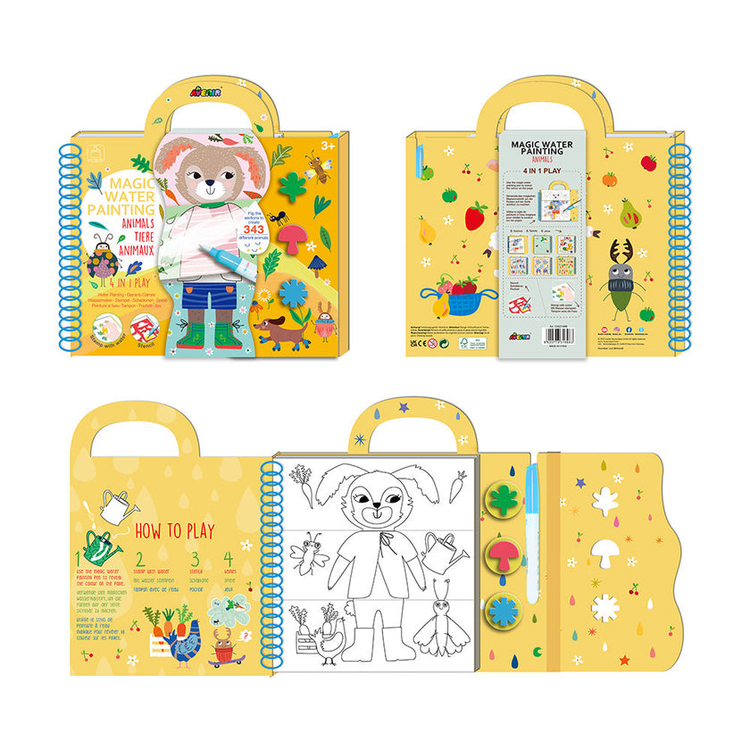 Avenir - Magic Water Painting (8Pcs/Display-4 Asst)