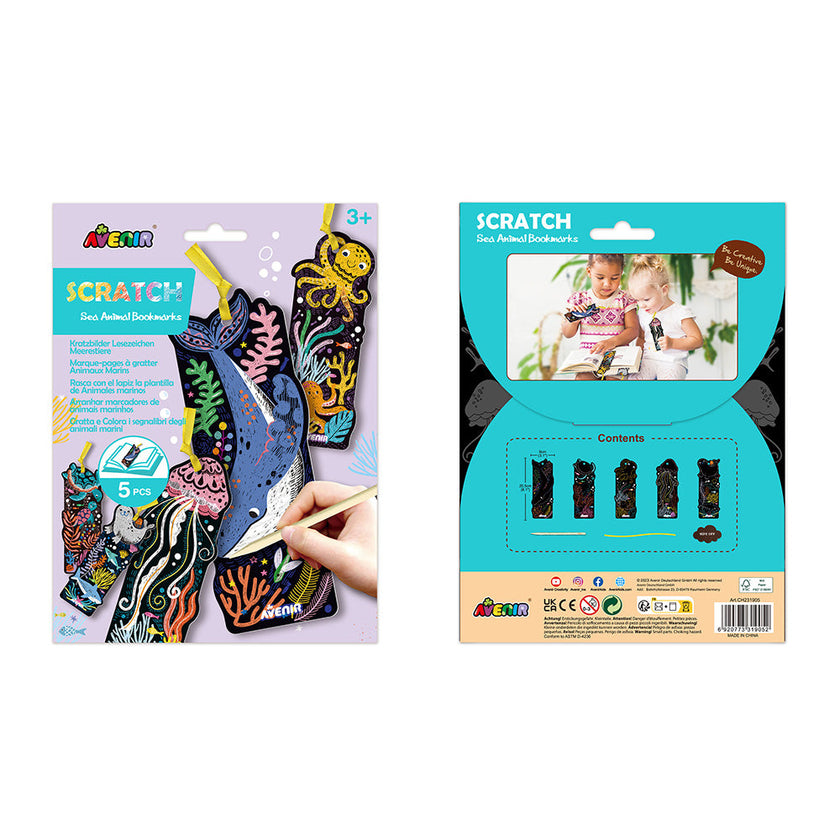 Avenir - Scratch Bookmark/Door Hanger (24Pcs/Display-2 Assorted)