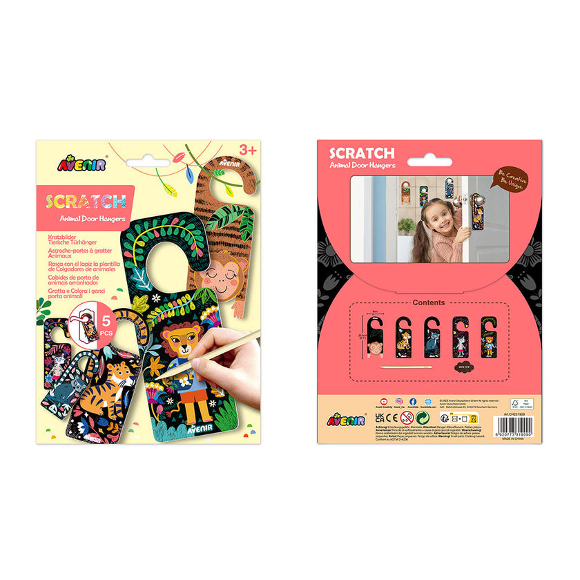 Avenir - Scratch Bookmark/Door Hanger (24Pcs/Display-2 Assorted)