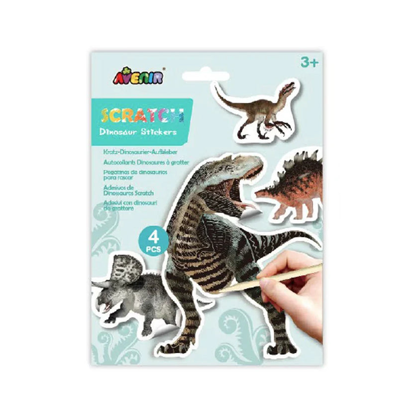 Avenir - Scratch Stickers - DINO (20PCS)