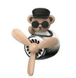 Aviator Bears Car Air Outlet Aromatherapy Ornaments