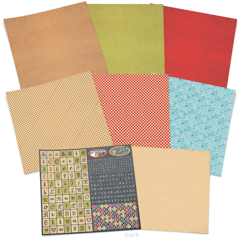 Ciao Bella Avventure Di Pinocchio Patterns Pad 12