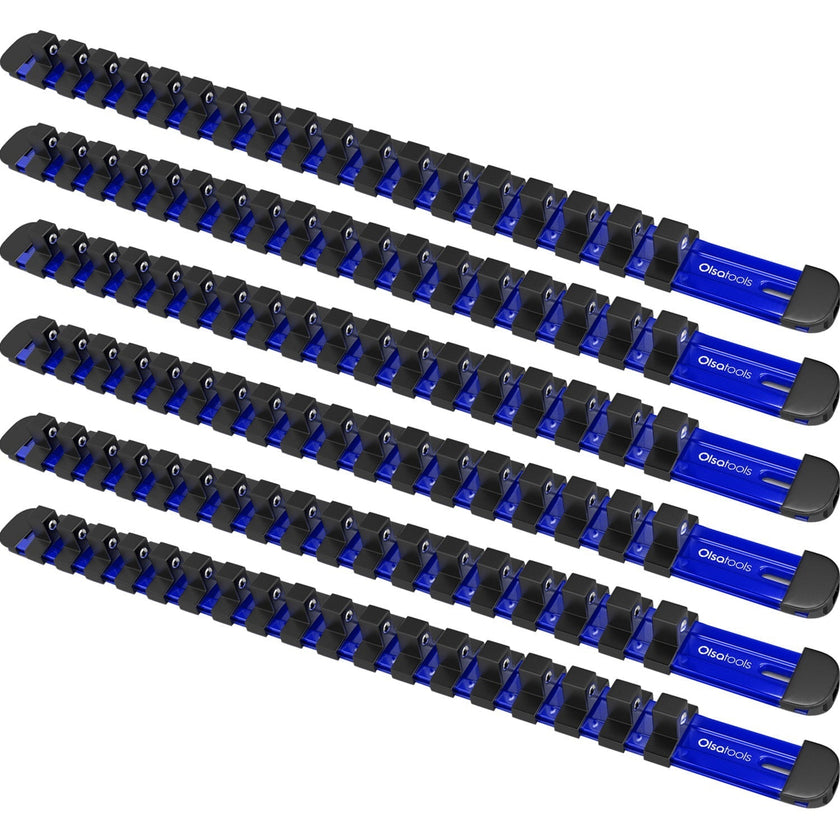 Aluminum Socket Organizer Rails with Locking End Caps