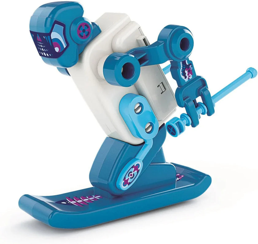 Clementoni - SCIENCE & PLAY: EXTREME ROBOT - SKIER