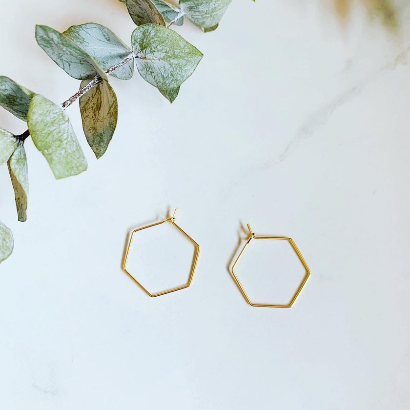 Hexagon hoops