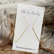 18k gold Diamond hoop