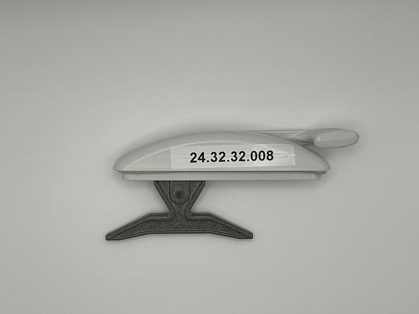 Lock Slider Single Point with Gasket (White)