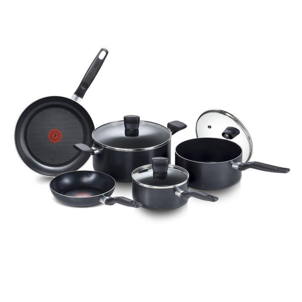 T-FAL 8 Piece Essentials Cookware Set - B218S874