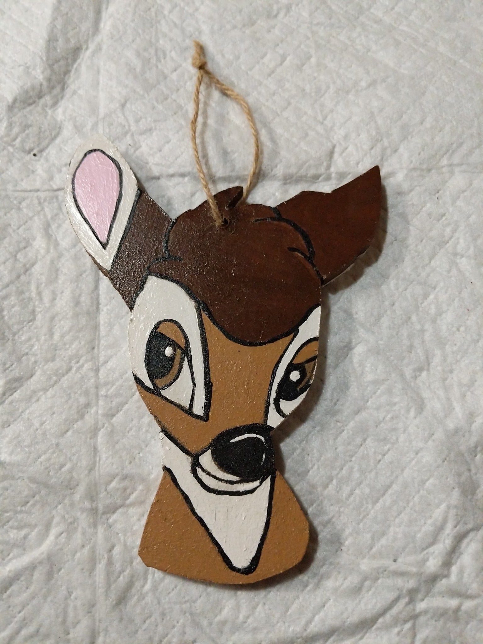 Ornement de bois BAMBI