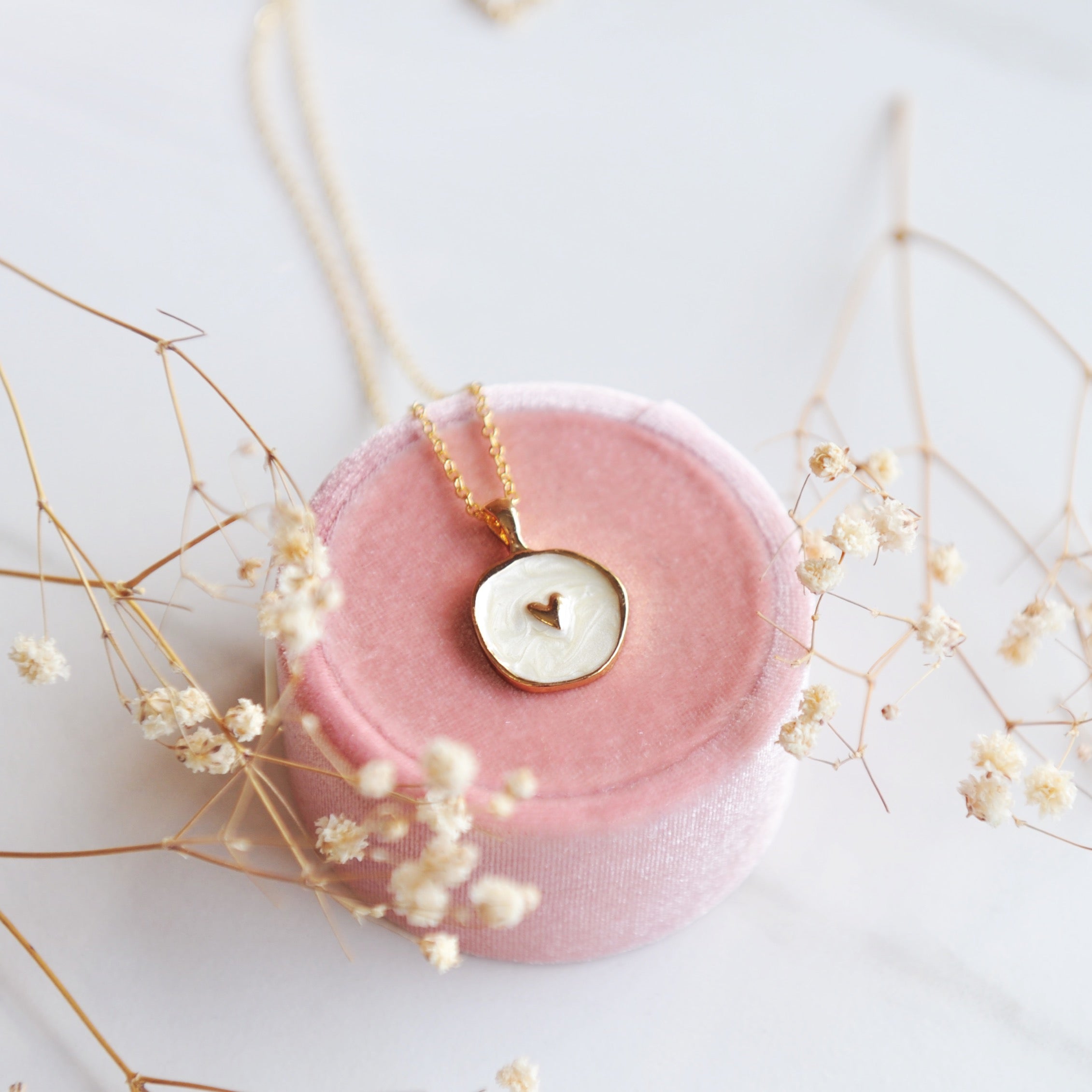ARIELLA, Sweet Heart Necklace, Pretty Gift for her