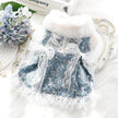 Sequin Dog Party Dress | Pet Dress