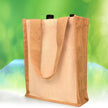 Jute/Canvas Mini Tote - B3600