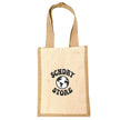 Jute/Canvas Mini Tote - B3600