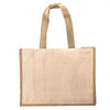 Jute /Cotton Market Shopper Tote - B3610