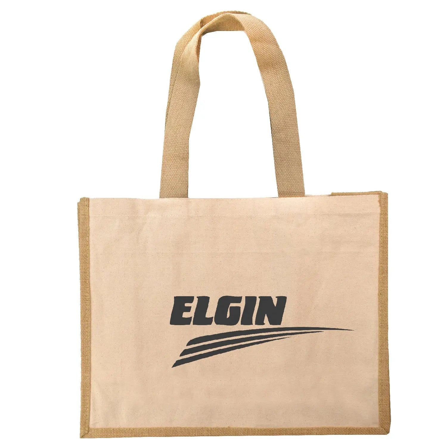 Jute /Cotton Market Shopper Tote - B3610