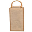 Ecorite Jute 4 Bottle Wine Tote - B3785