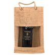 Jute Double Wine Bag - B3790
