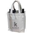 Ecorite Cotton Canvas 6 bottle Wine Tote - B3800