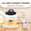 Blisspod Portable Personal Full Body 60 Min Rapid Steam Sauna | Pentagonal | Grey | Powerful 1600 Watts | 3.6L Stronger Steamer | 90X90X190cm