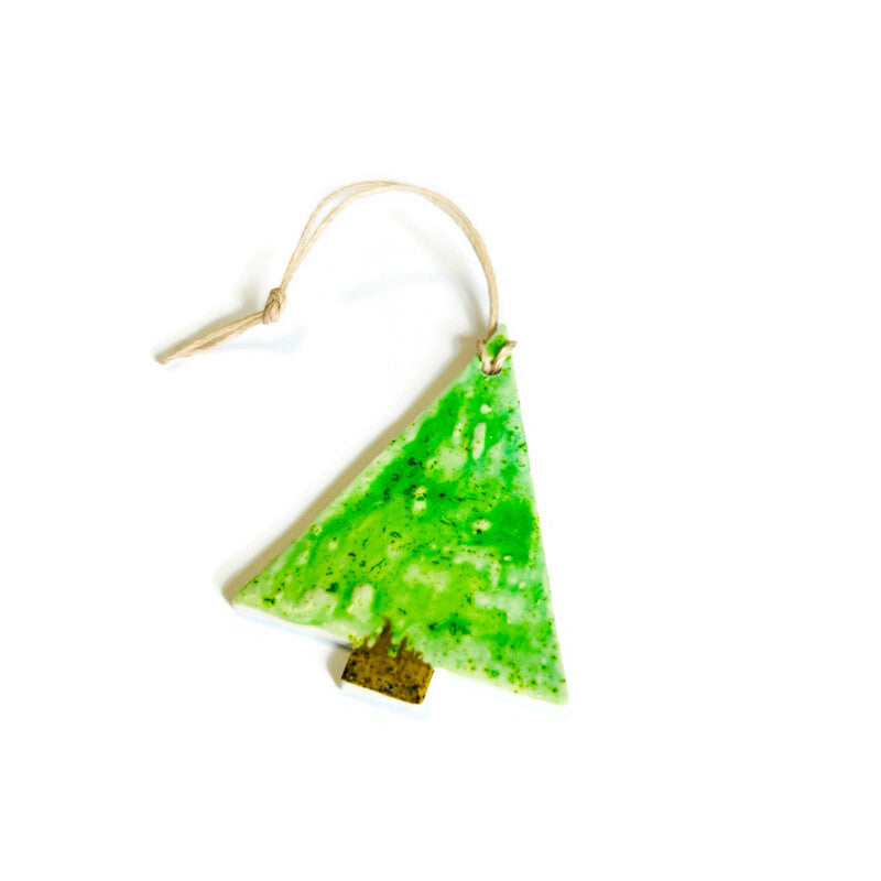 Christmas Tree Shaped Ornament Handmade