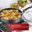T-FAL B495LSID Kitchen Solutions 22pc Cookware Set - Blemished package with full warranty