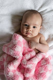 Cotton Candy Check Print Lovey
