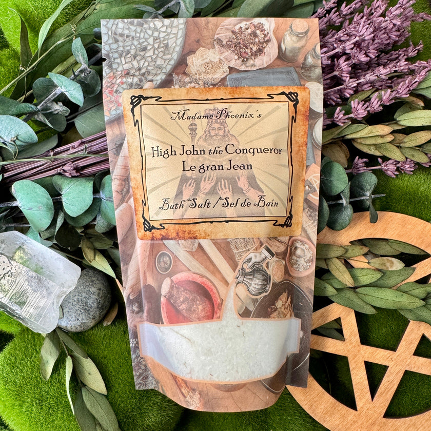 High John the Conqueror Spiritual Bath Salt