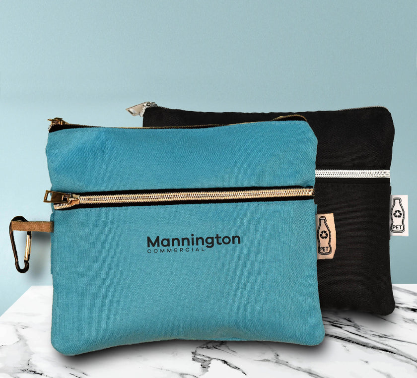 RPET Travel Pouch with FREE Blanket -B5240