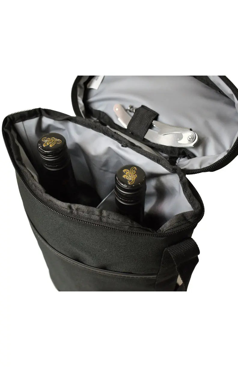 Ecorite 2 Bottle Insulated Cooler with Corkscrew -B5315