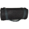 Whipstitch Fleece Blanket with Strap -B5660