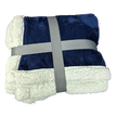 Deluxe Sherpa Throw Blanket- B5685-S