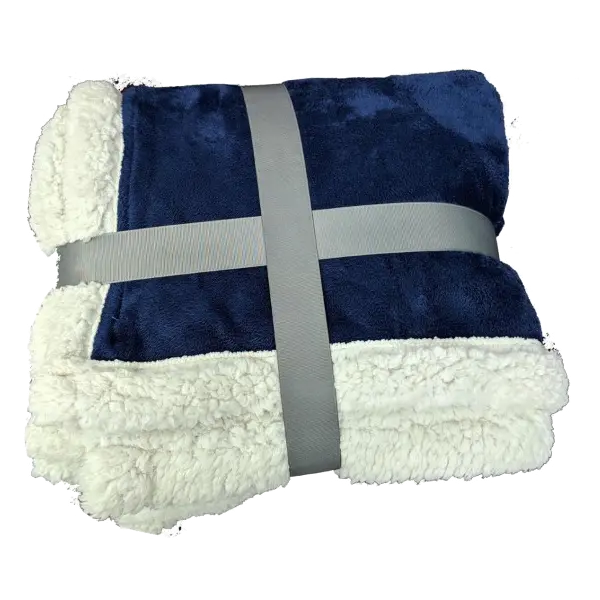 Deluxe Sherpa Throw Blanket- B5685-S