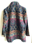 Vintage Vittoria Virini Southwestern Tapestry Blazer