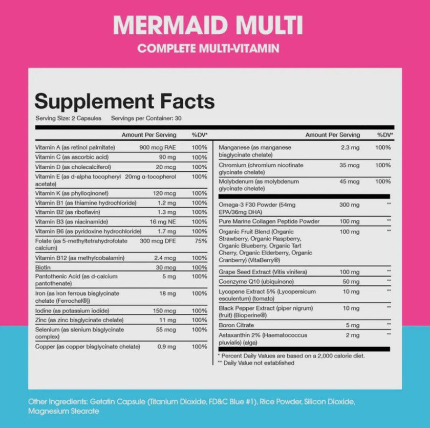 Obvi. Mermaid Multi-Vitamin