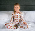 Pyjama vache highland cow-boy western