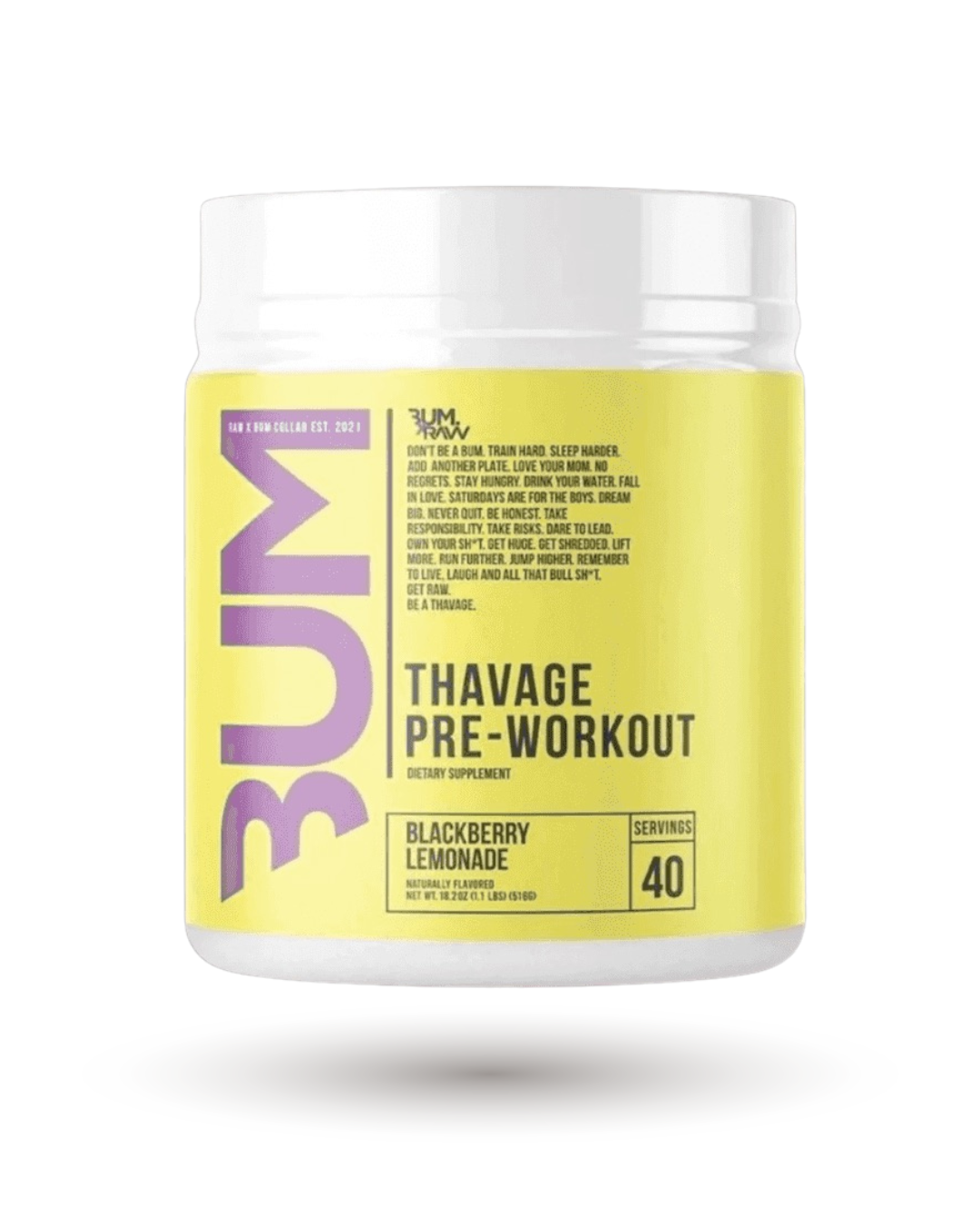 CBUM Thavage/Thuper Pre-Workout