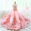 Fairytale Dog Dress | Elegant Long Gown for Dogs