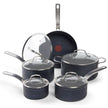 T-FAL B934SA74 Stone Shield 10pc Cookware Set - Blemished package with full warranty