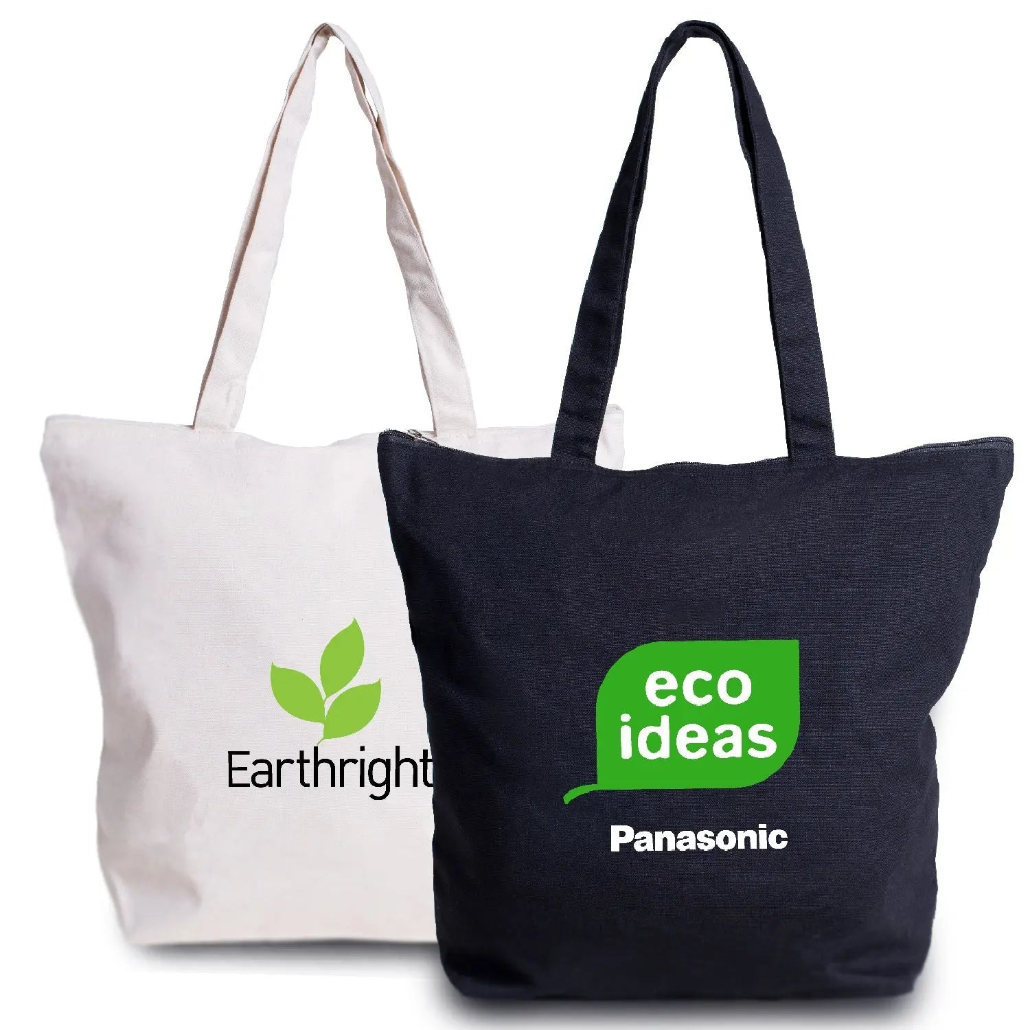 Ecorite Deluxe Cotton Zipper Travel Tote - B9510