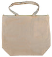 Ecorite Deluxe Cotton Zipper Travel Tote - B9510