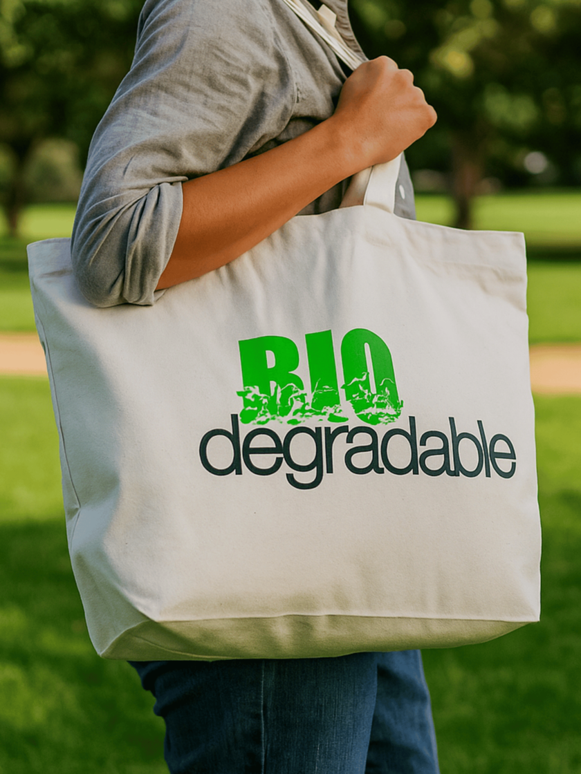 Cotton Canvas Jumbo Tote -B9540