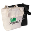 Cotton Canvas Jumbo Tote -B9540